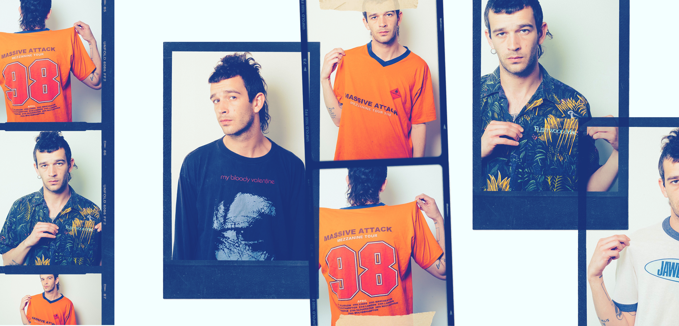 The 1975's Matty Healy Has A Vintage T-Shirt Collection You